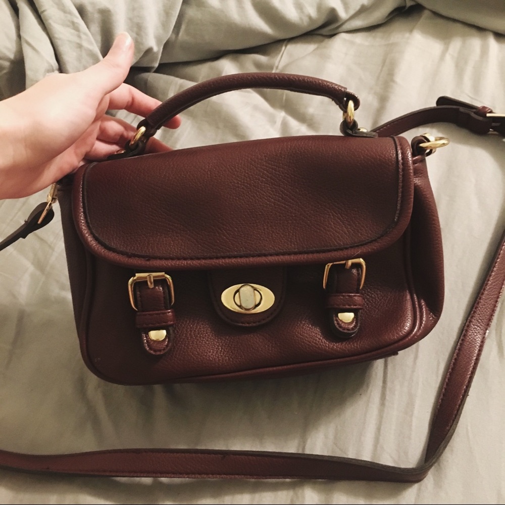Street Level Boutique Red Leather Purse